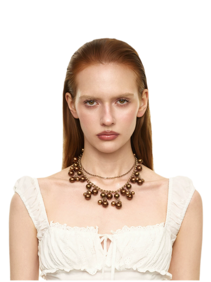 Vintage Double-Layered Chain Necklace