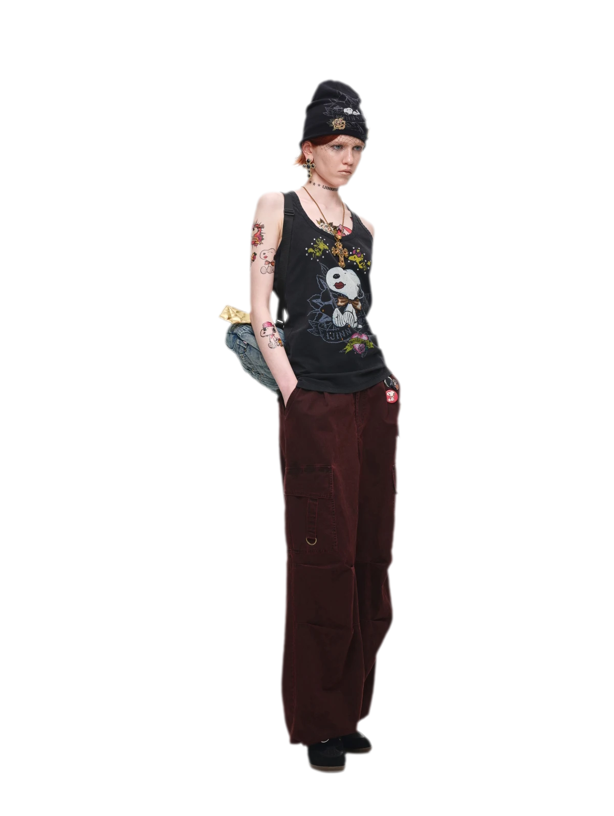 Washed Cargo Pants