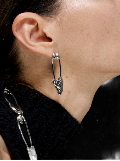 Punk Fishbone Earrings