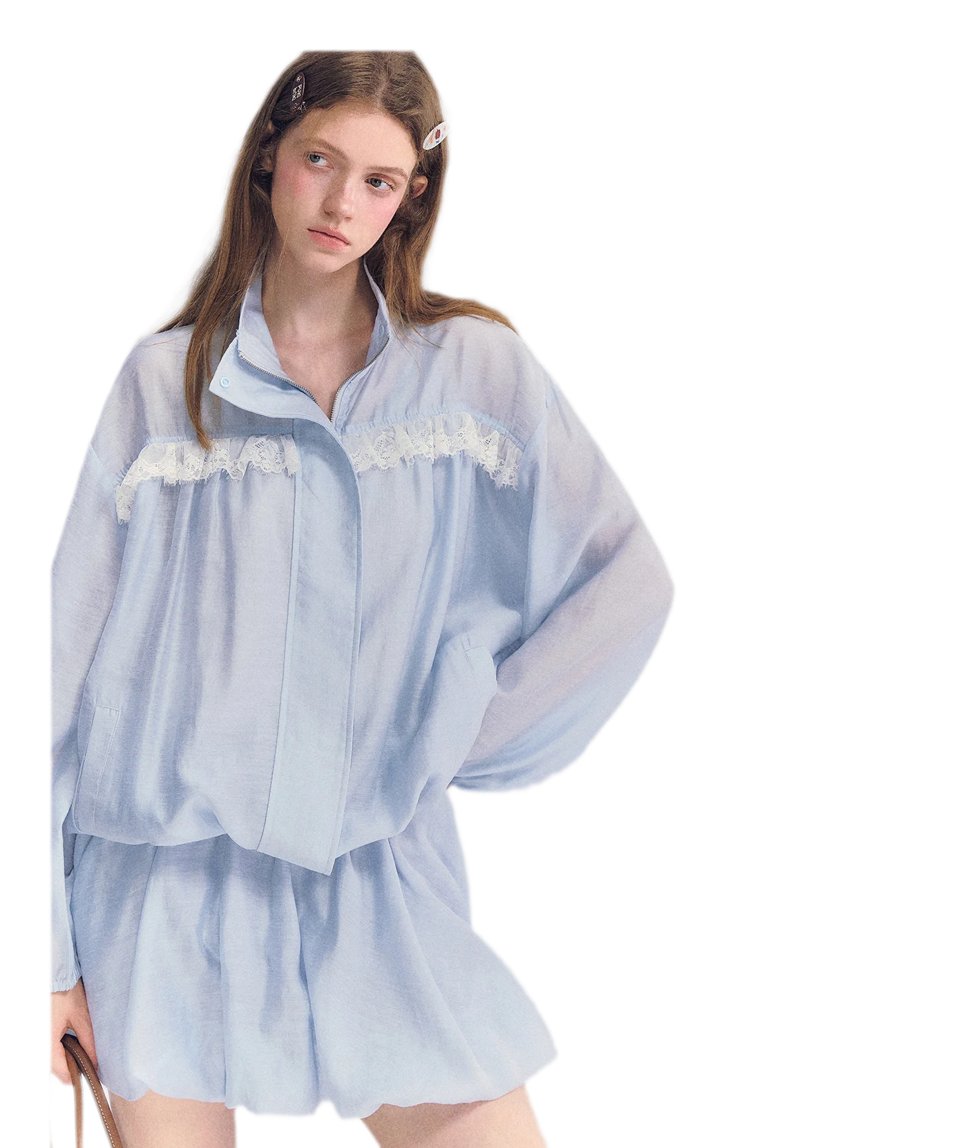 Lyocell Lace Sun Jacket Set