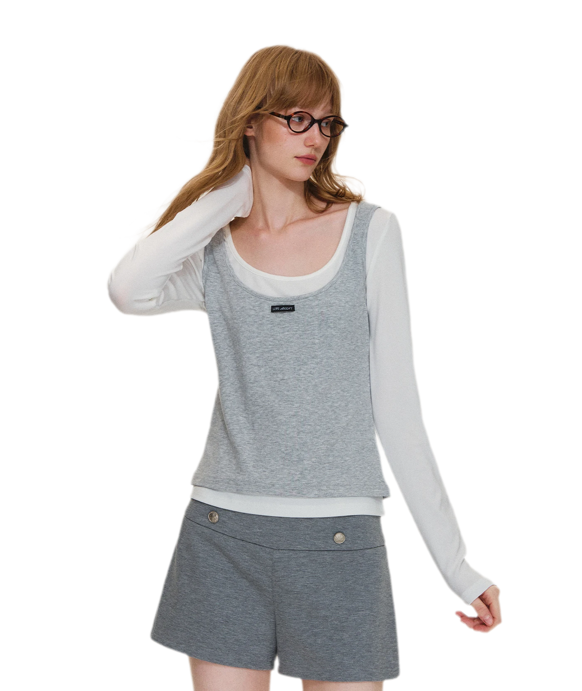 Modal Napoleon Button Shorts