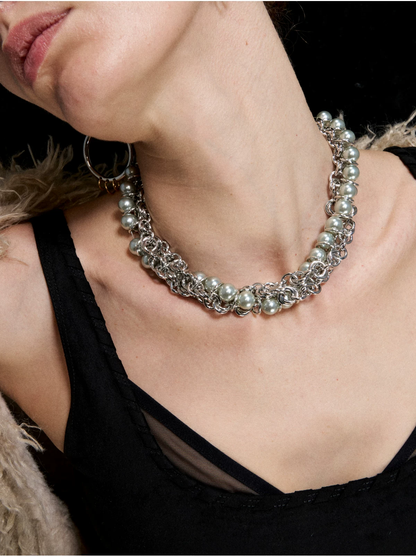 Pearl Choker Necklace