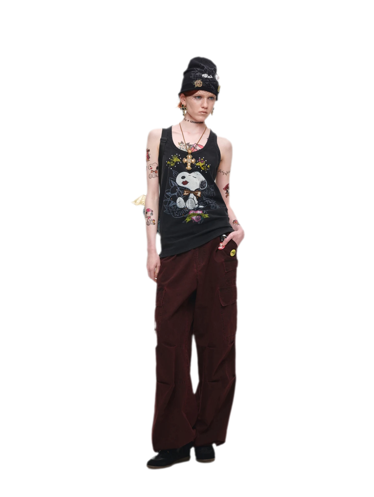Washed Cargo Pants