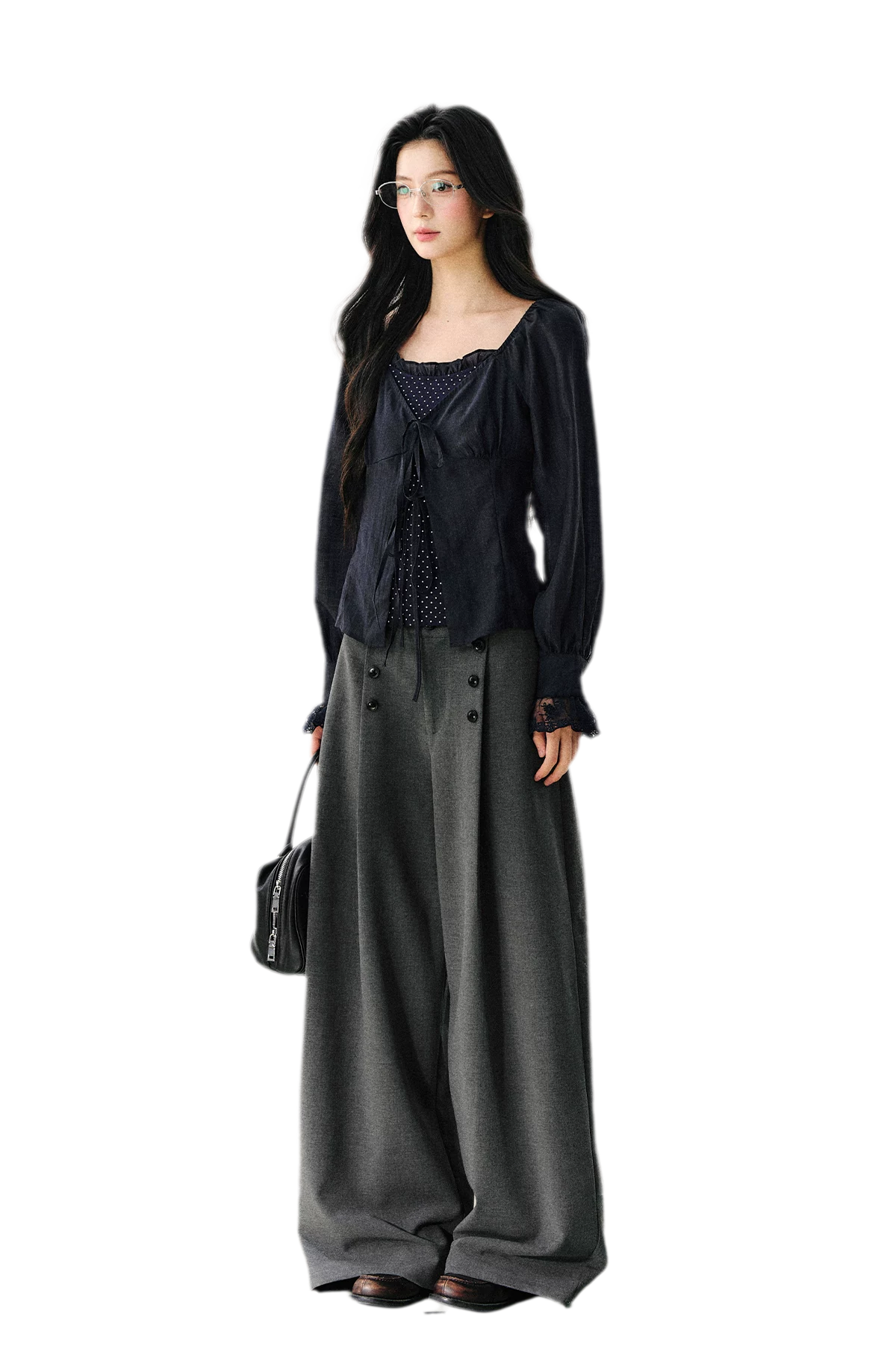 Minimal High Waist Trousers