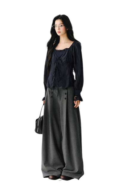 Minimal High Waist Trousers