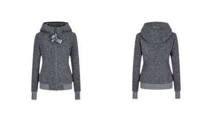 Soft Fleece Slim-Fit Hooded Jacket