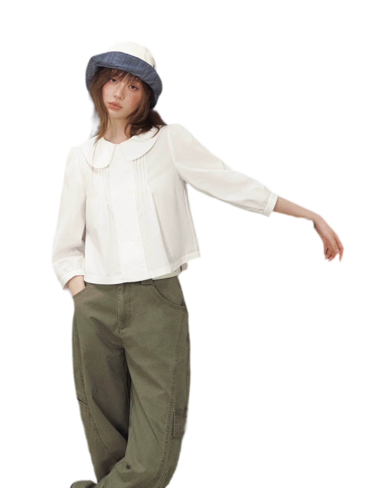 Peter Pan Collar Blouse