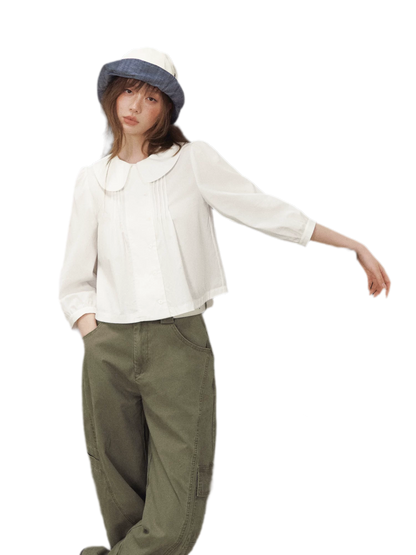 Peter Pan Collar Blouse