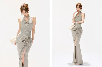 Ruched Mermaid Skirt