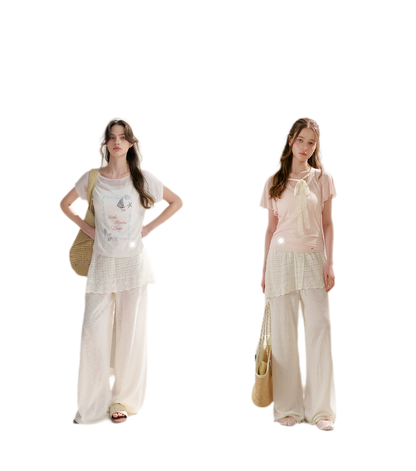 Tencel Linen Knit Pants