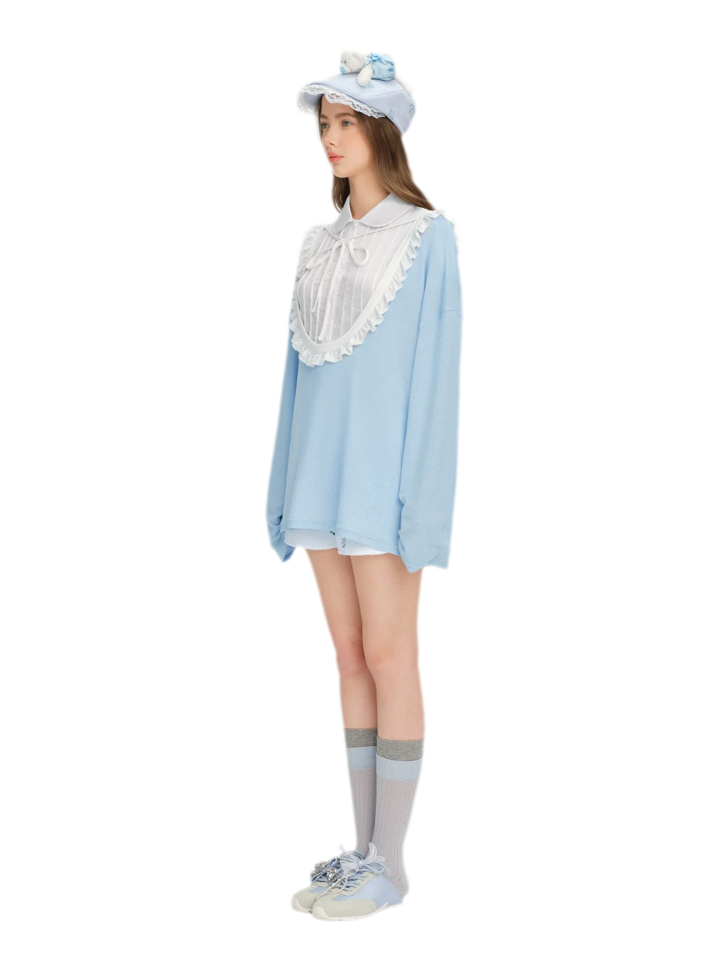 Floral Reversible Knit T‑Shirt