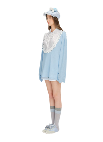 Floral Reversible Knit T‑Shirt