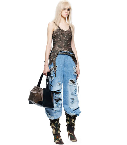 Camouflage Corset Camisole