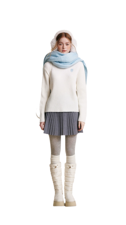 Winter Plush Long Scarf