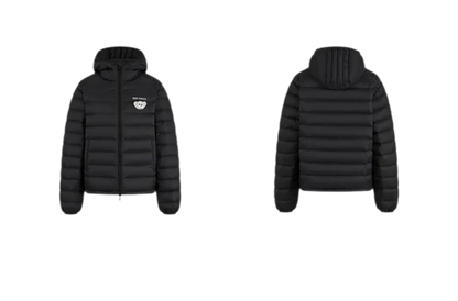 Quilted Hooded Lightweight Down Jacket