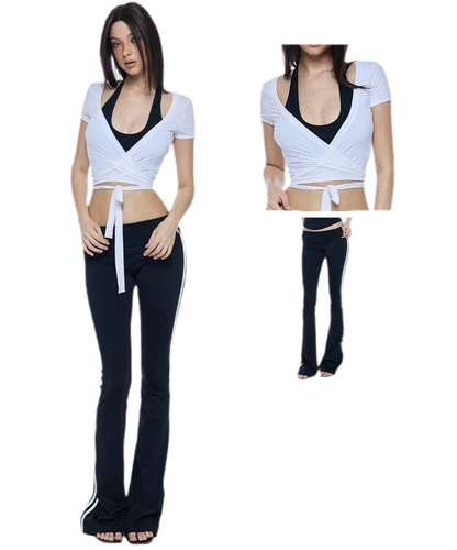 Stretch Cutout Sports Set