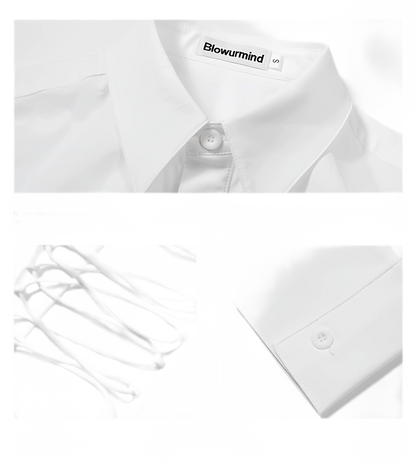 Corset Tie Shirt