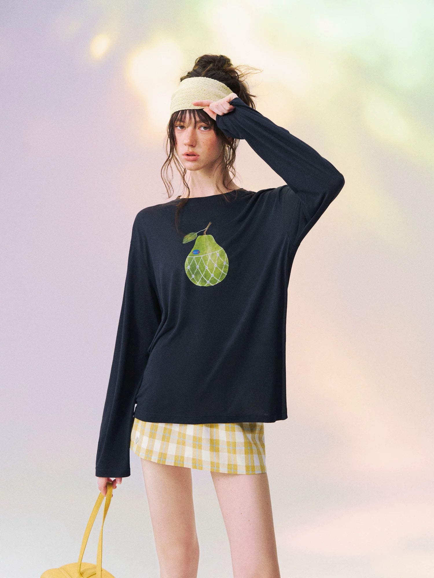 Large Pear Long Sleeve T-shirt