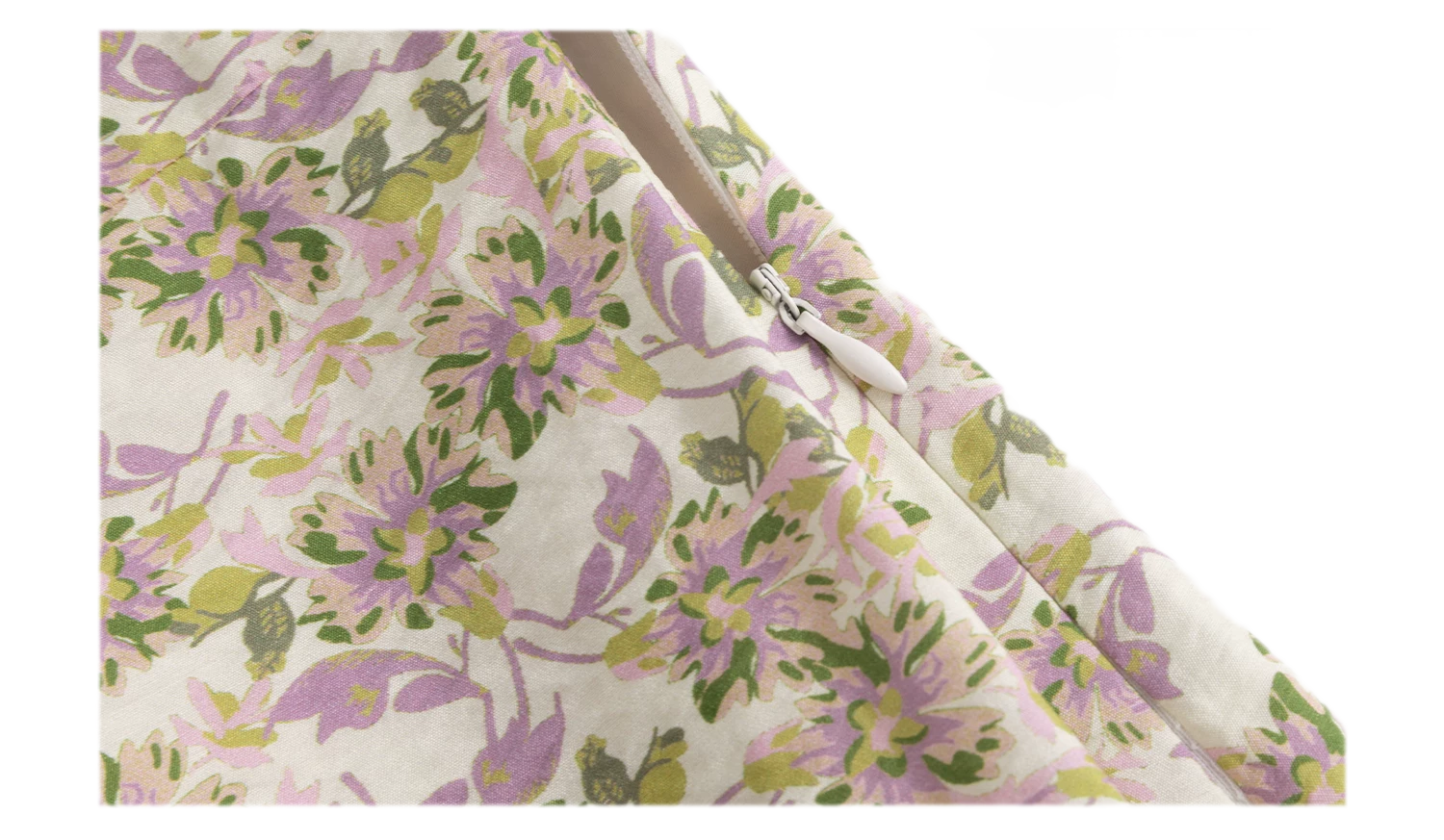 Misty Lilac Cotton Maxi Dress