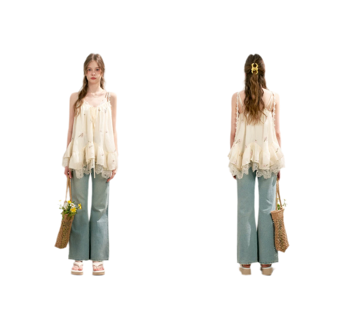 Lace Embroidered Camisole