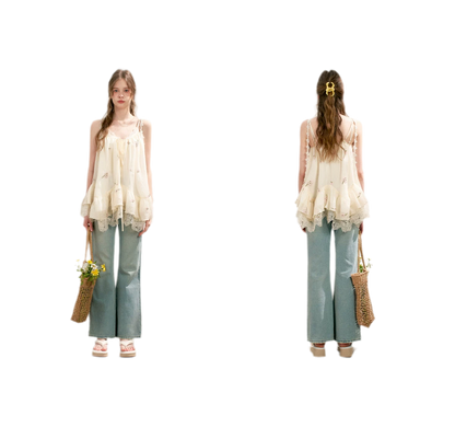 Lace Embroidered Camisole
