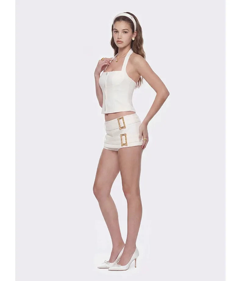 Halter Waist Top