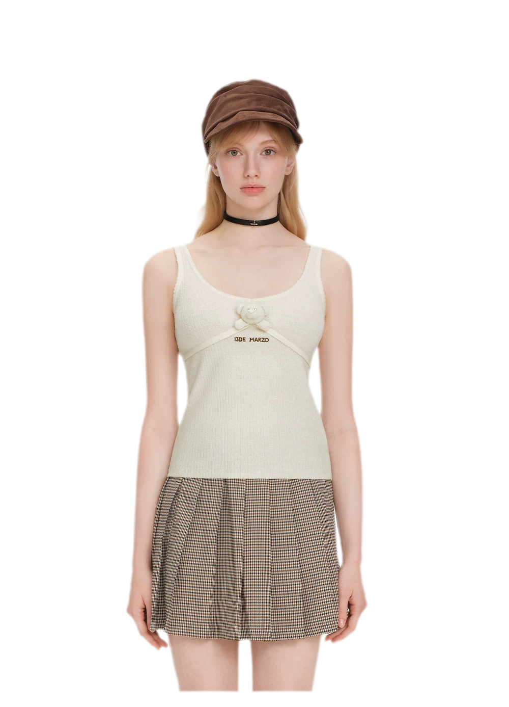 13DE MARZO Mini Bear Sequin Camisole – Vest &amp; Tank Tops