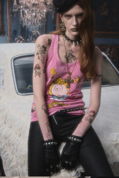 Vintage Graphic Tank Top