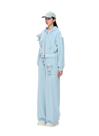 Rhinestone Velvet Jacket