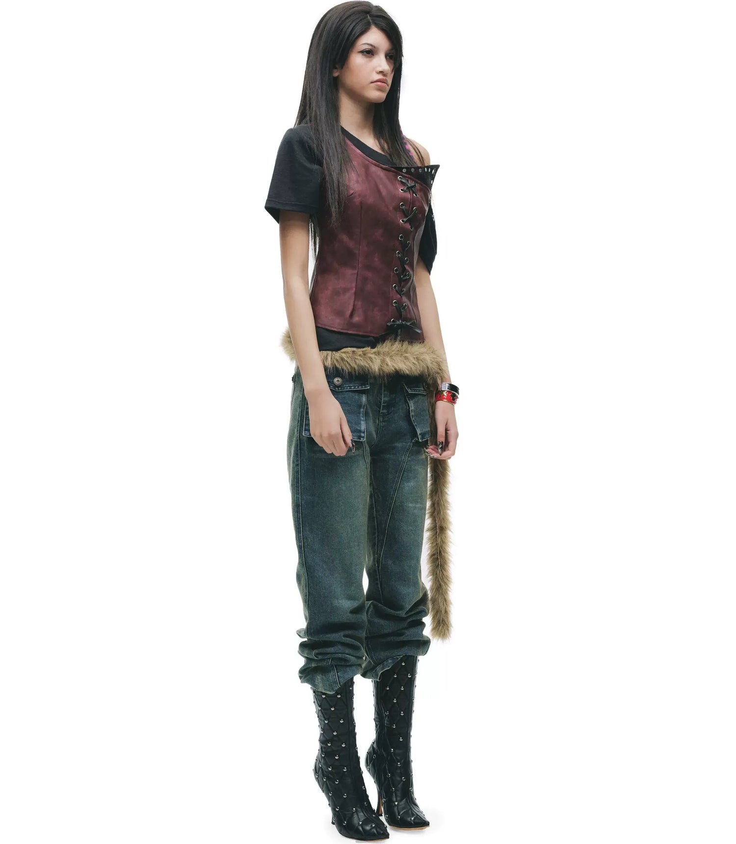 Grunge Lace Cami Top