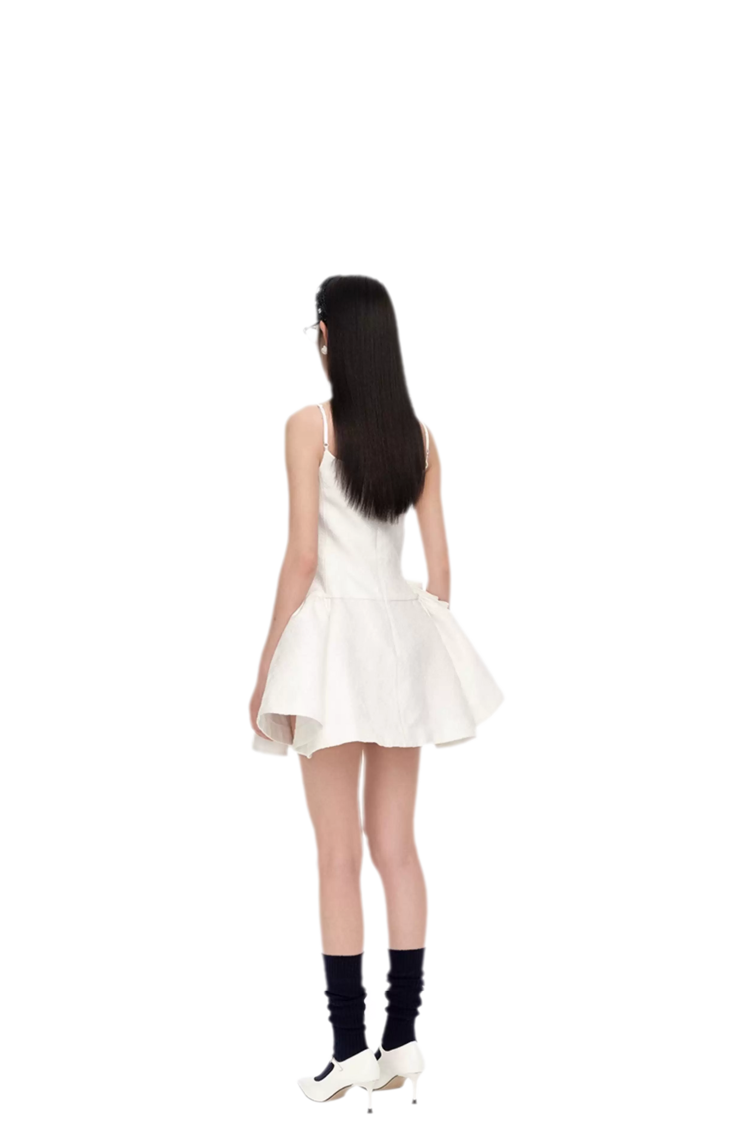 Elegant Bowknot Strap Dress