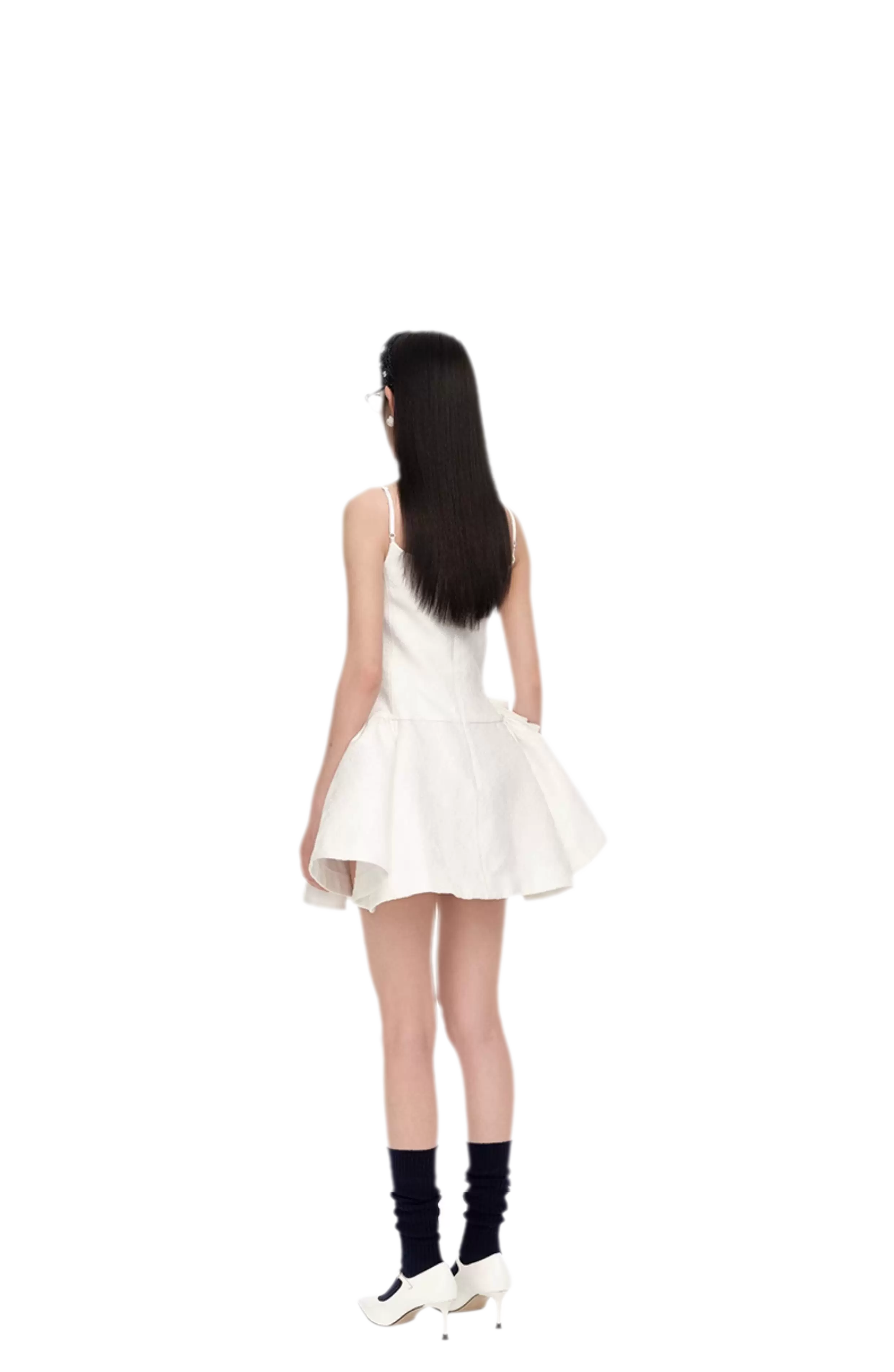 Elegant Bowknot Strap Dress