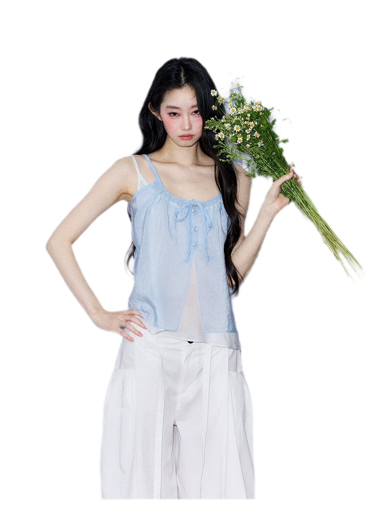 Two-Piece Tie Cardigan Set