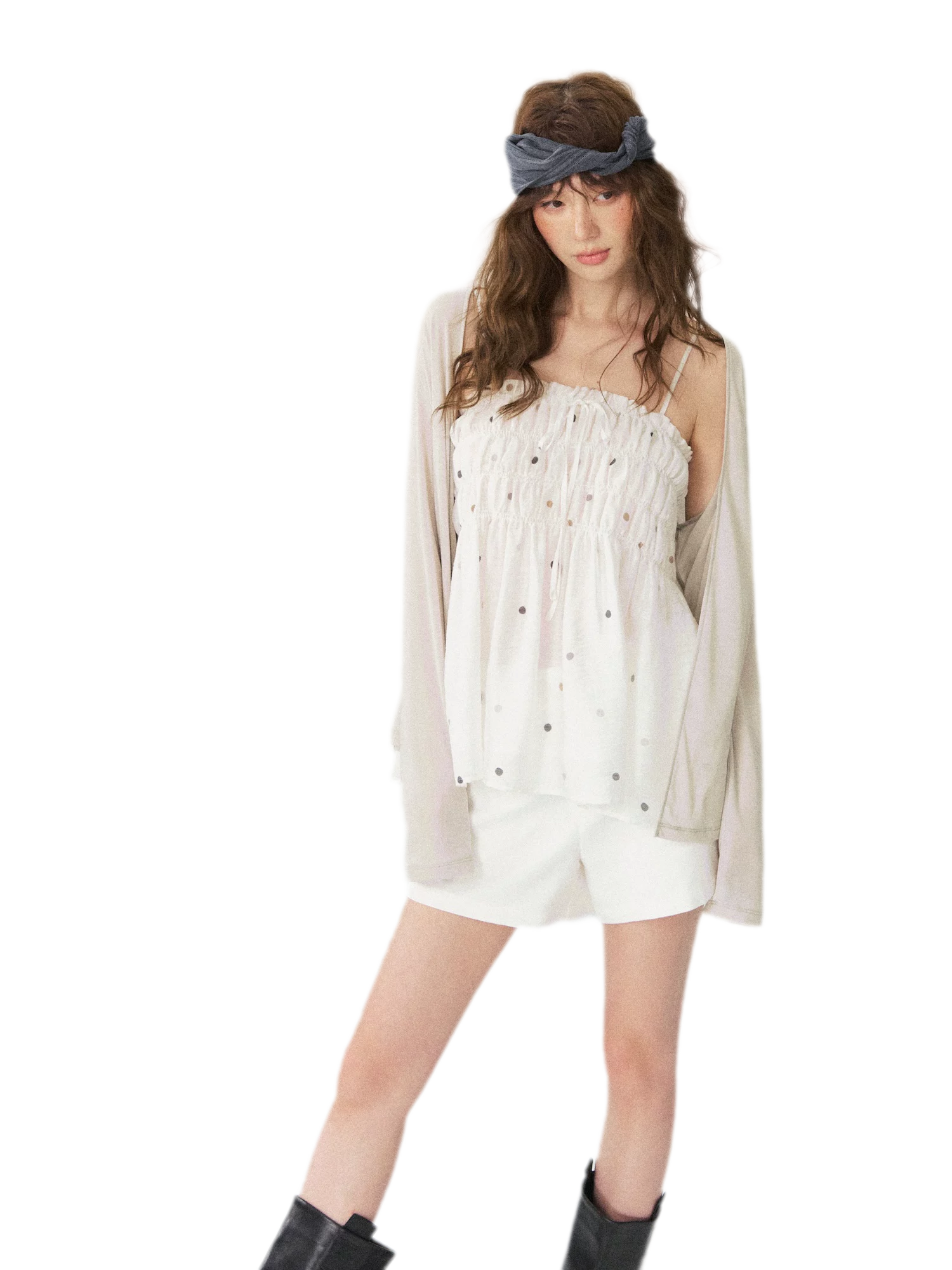 Lazy Cooling Open Cardigan