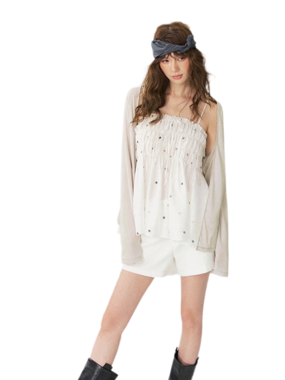 Lazy Cooling Open Cardigan