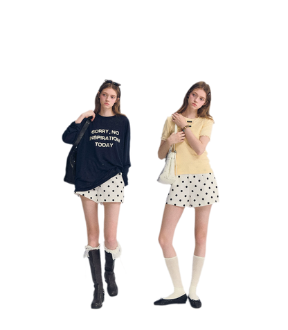 Polka Dot Shorts