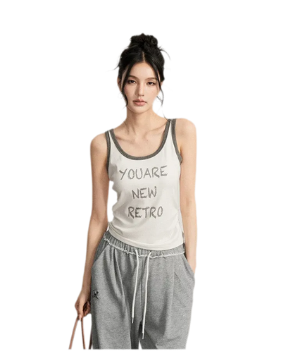 Graffiti Logo Tank