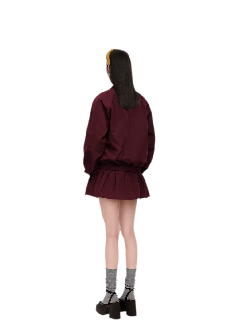 Pointed Collar Track Jacket