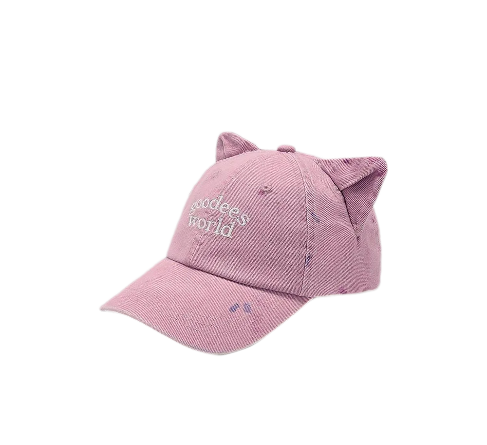 Splatter Cat-Ear Baseball Cap