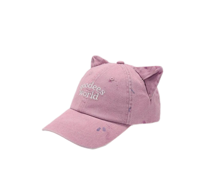 Splatter Cat-Ear Baseball Cap
