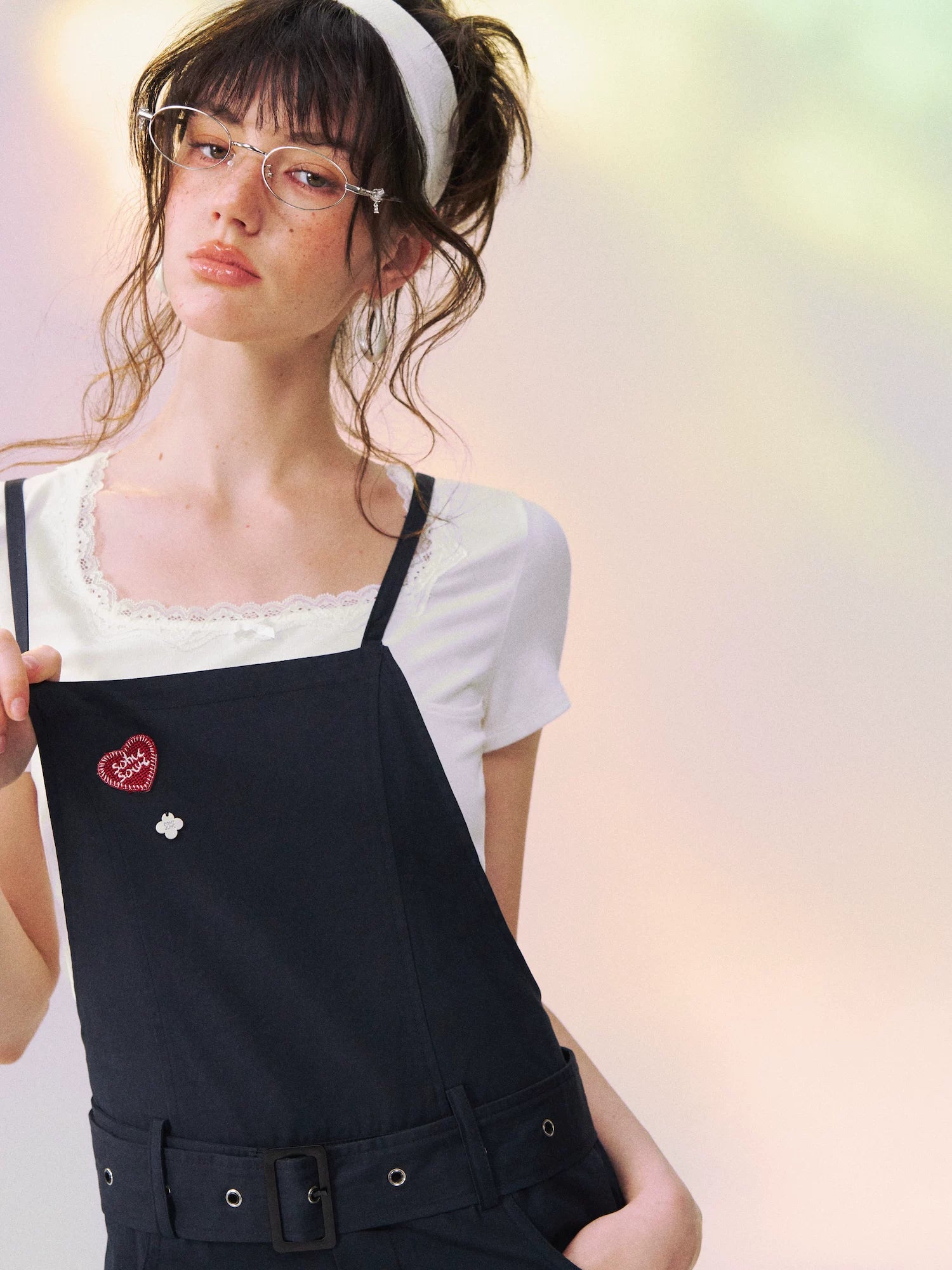 Vintage Relaxed Straight-Leg Overalls