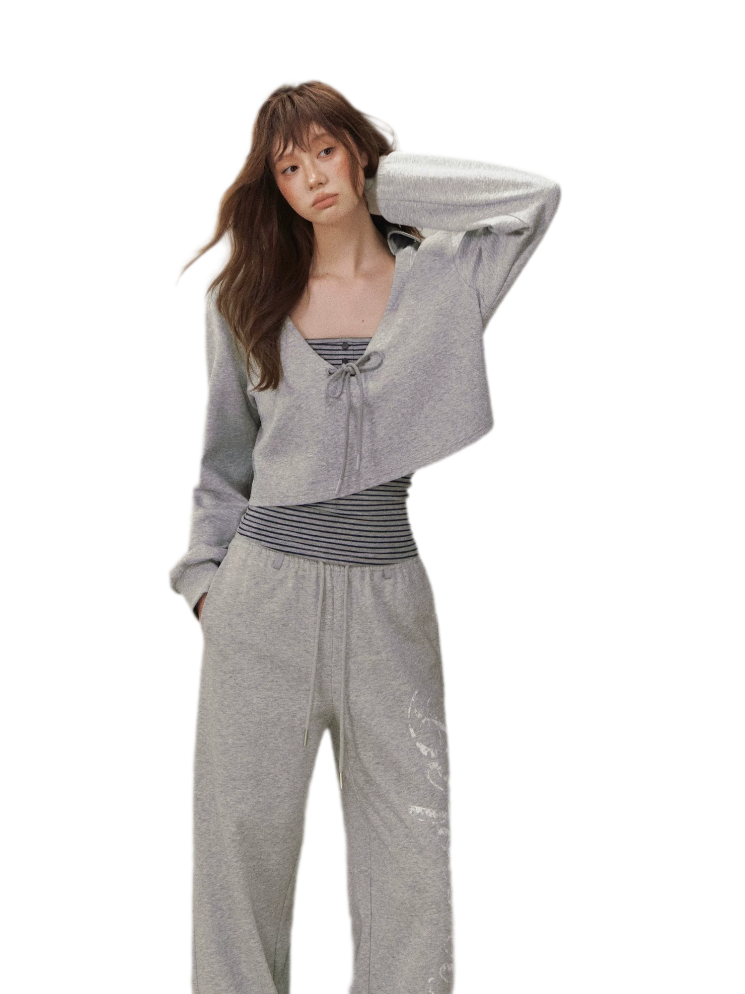Layered V-Neck Top