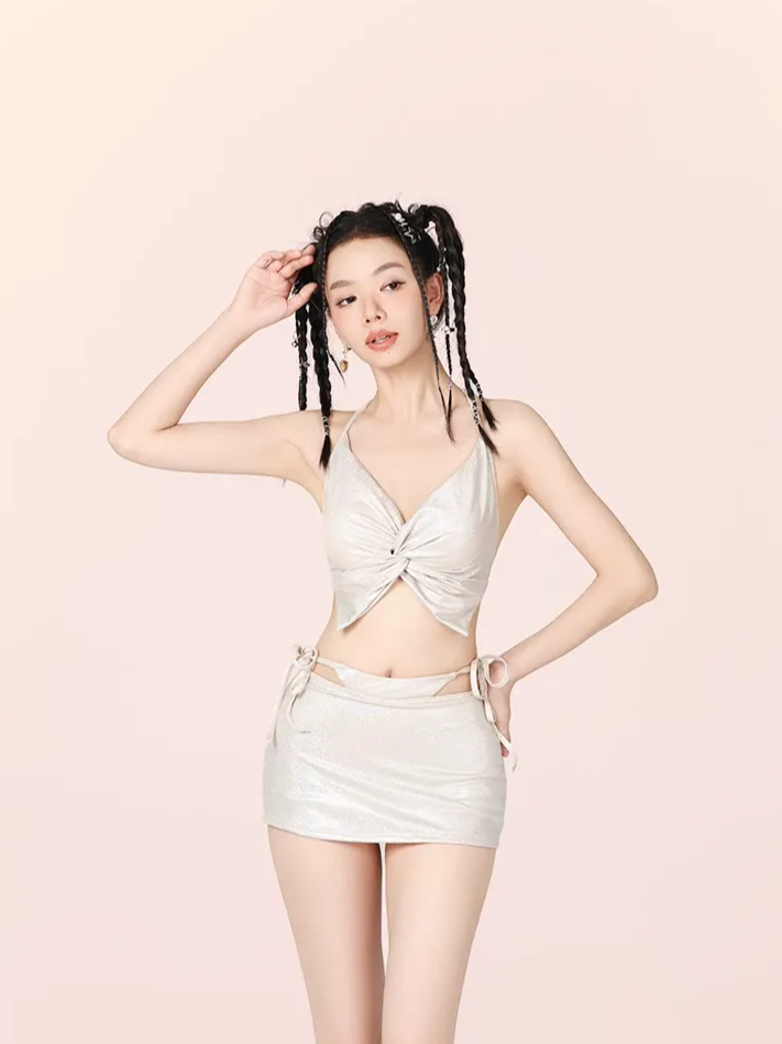 Strappy Cutout Bikini Set