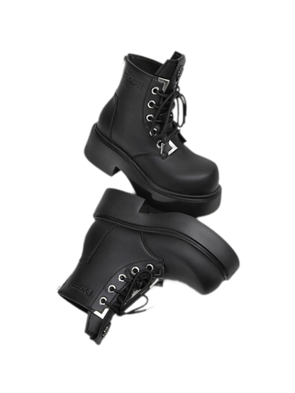 Chunky Platform Ankle Boots