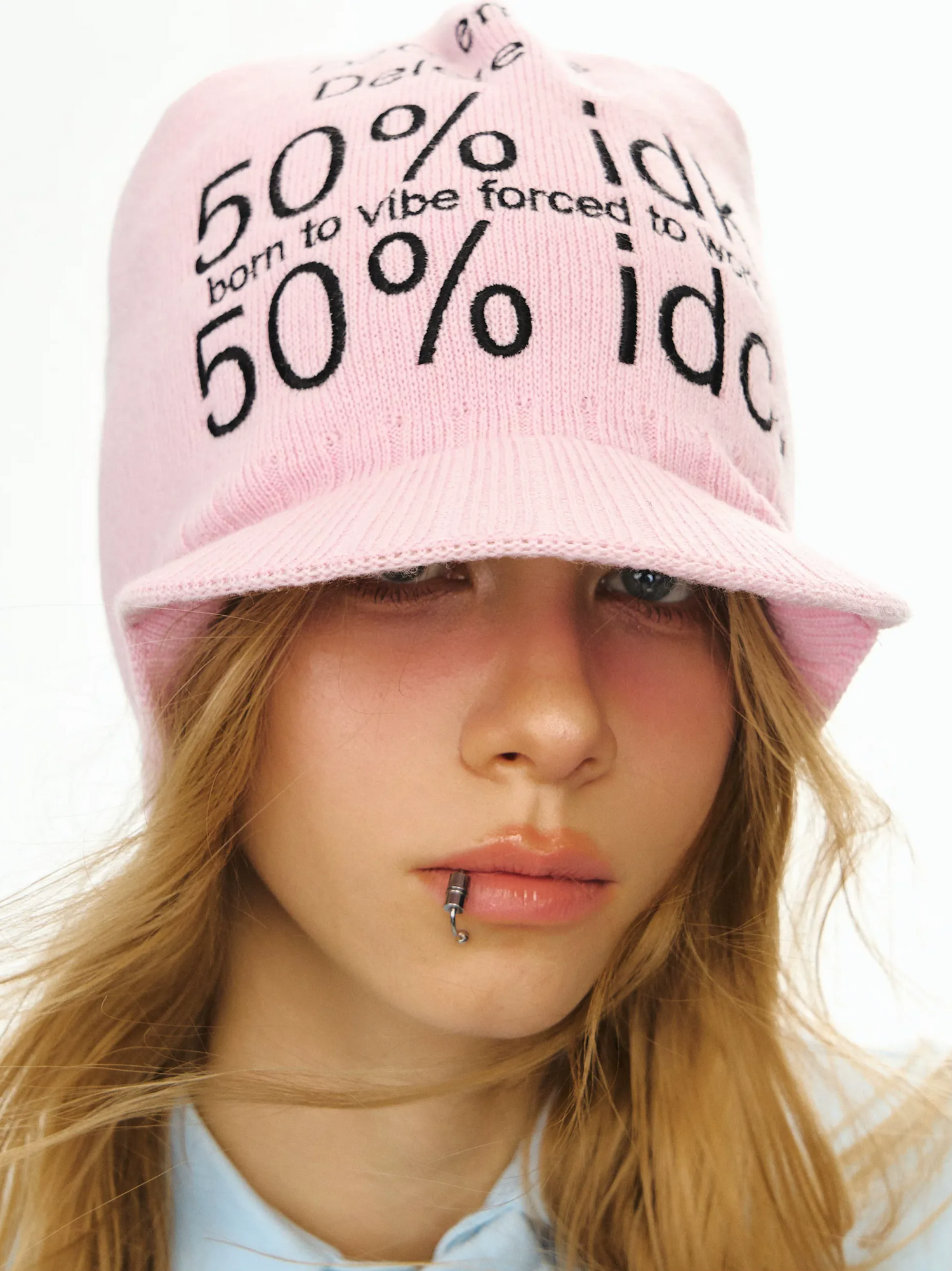 Emoticon Wool Knit Hat