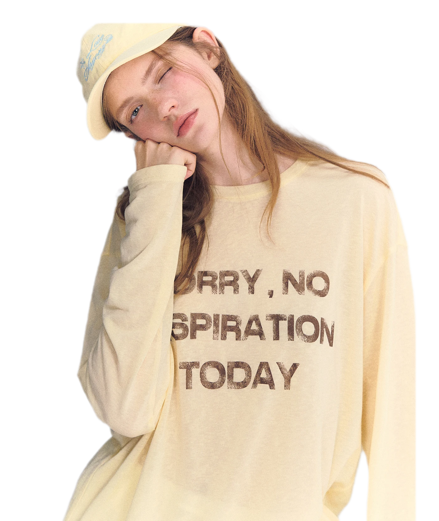 Lyocell Print Long Sleeve Top