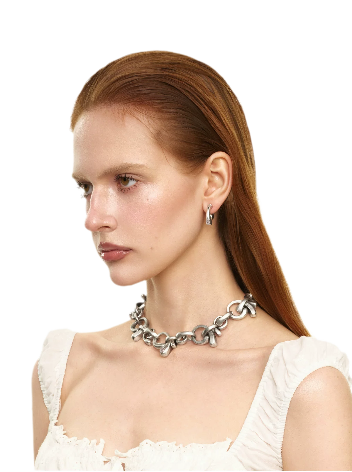 Vintage Bow Choker Necklace