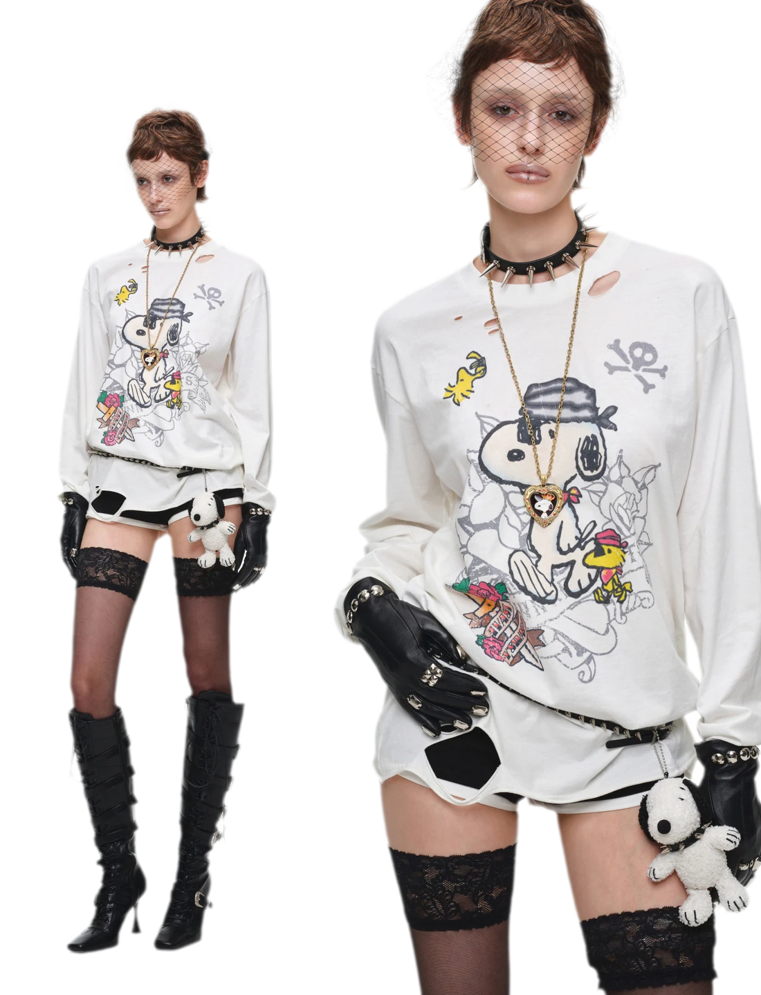 Vintage Washed Print T-Shirt