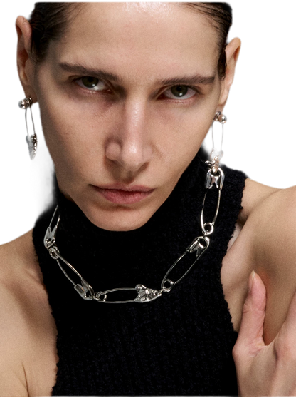 Punk Fishbone Earrings