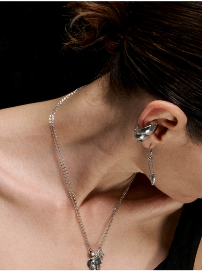 Original Design Heart Metal Ear Cuff